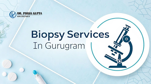 Doctor performing biopsy procedure for cancer diagnosis in Gurugram